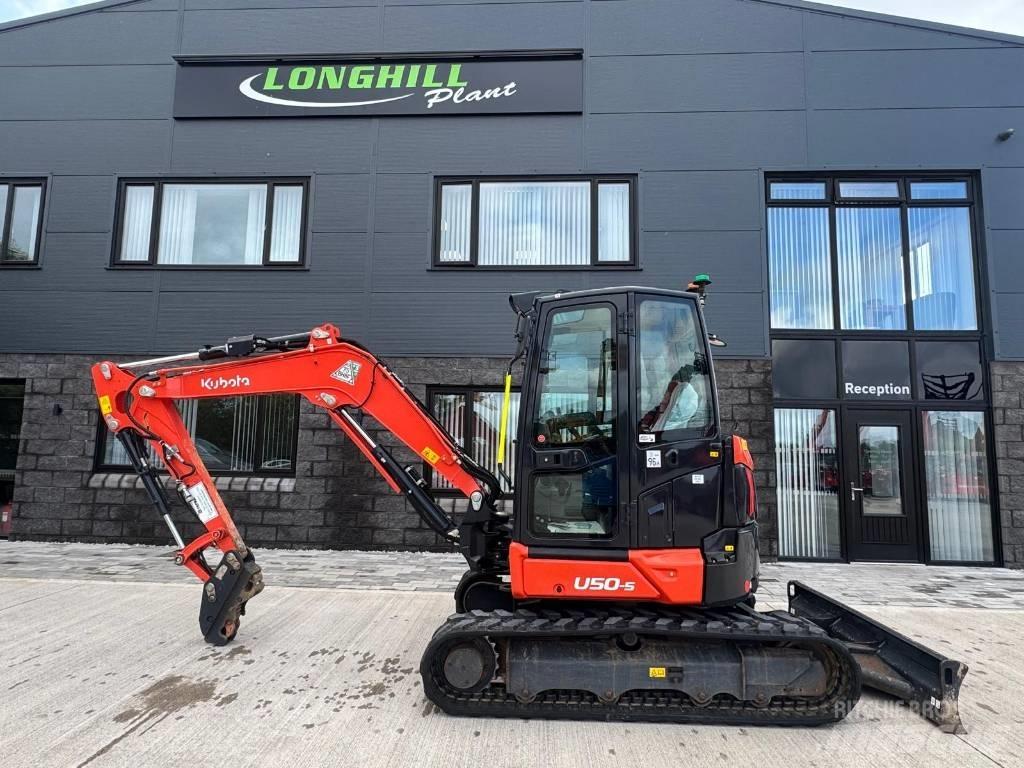Kubota U 50-5 Mini bagri <7t