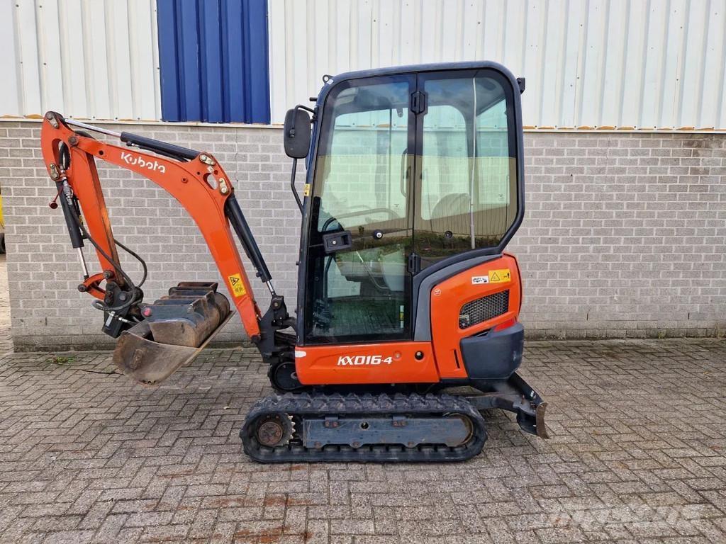 Kubota KX016-4 Mini bagri <7t