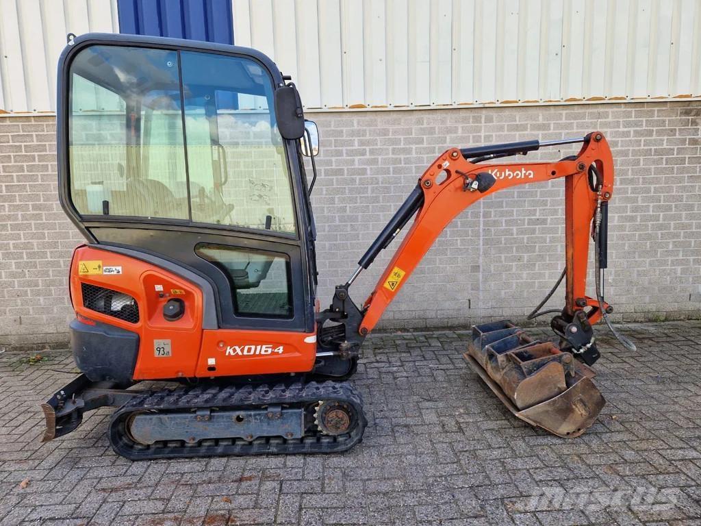 Kubota KX016-4 Mini bagri <7t