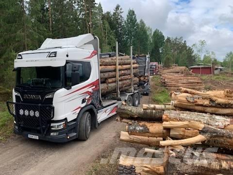 Scania R580B6X4NB Tovornjaki za hlode