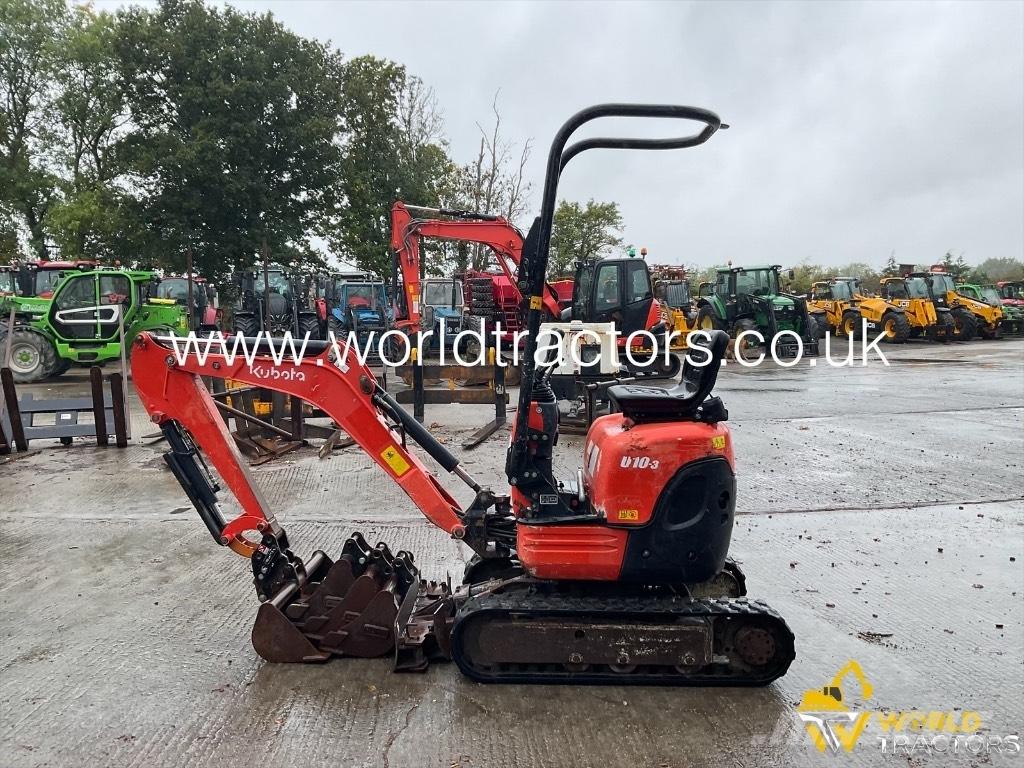 Kubota U 10-3 Mini bagri <7t