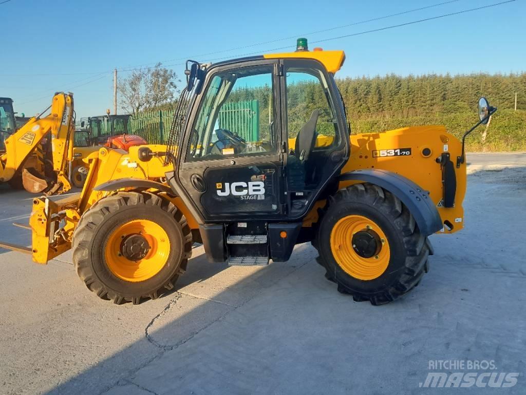 JCB 531-70 Kmetijski teleskopski nakladalci