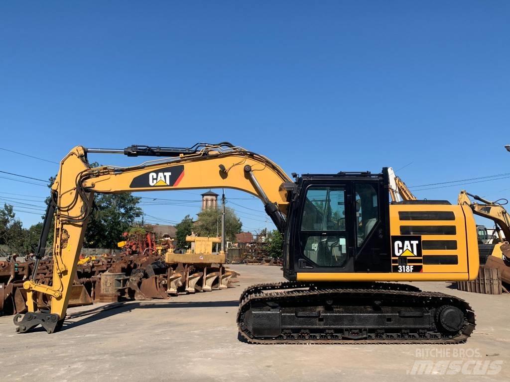CAT 318F Bagri goseničarji