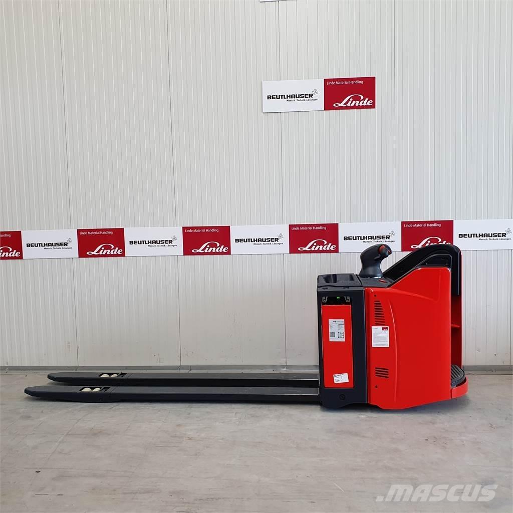 Linde T20SP lang Ročni električni viličar