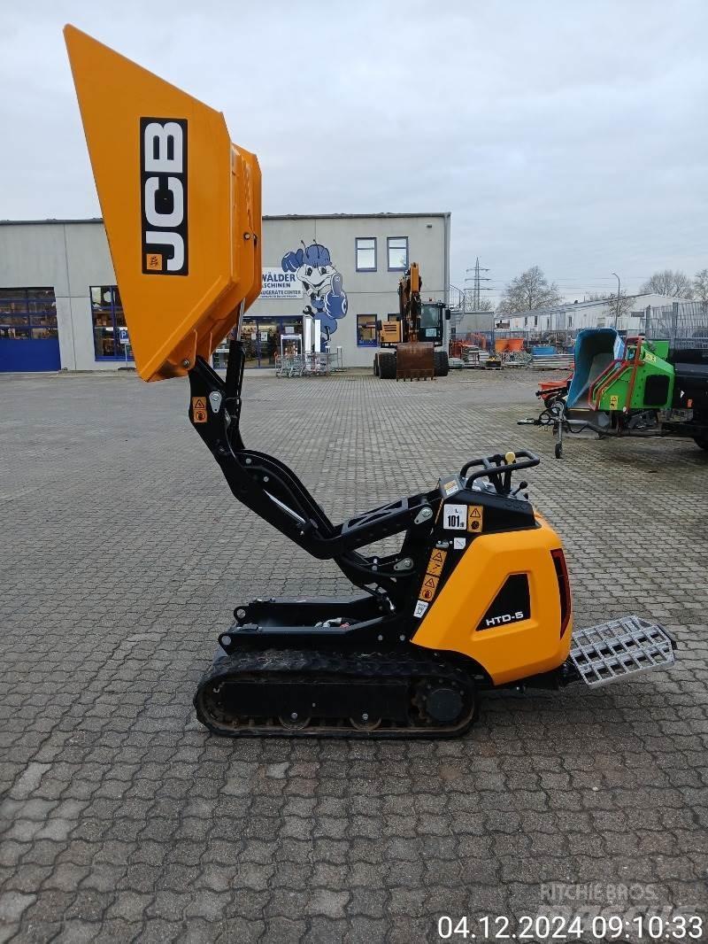 JCB HTD5 mit Tritt Ne cestni demperji