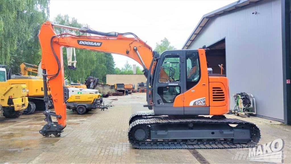 Doosan DX 140 LCR Bagri goseničarji