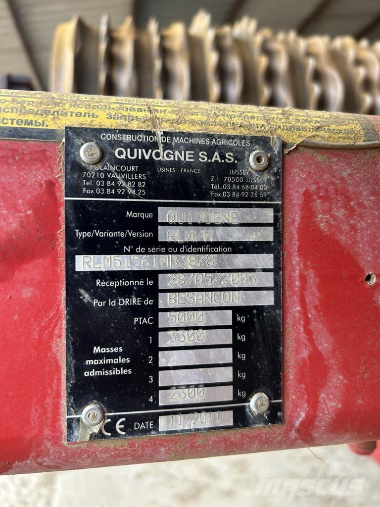 Quivogne Rollmot Težki vrtalni stroji