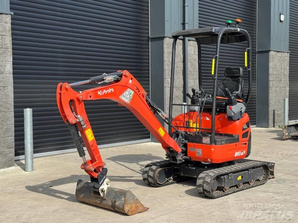 Kubota U 17-3a Mini bagri <7t