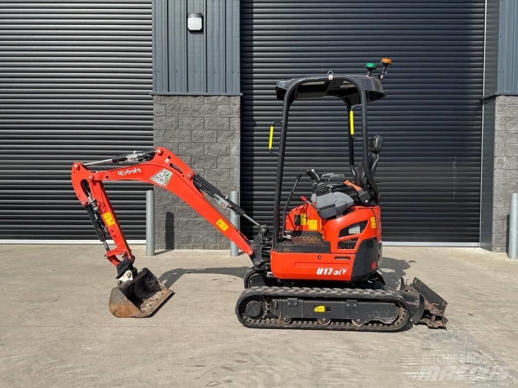 Kubota U 17-3a Mini bagri <7t