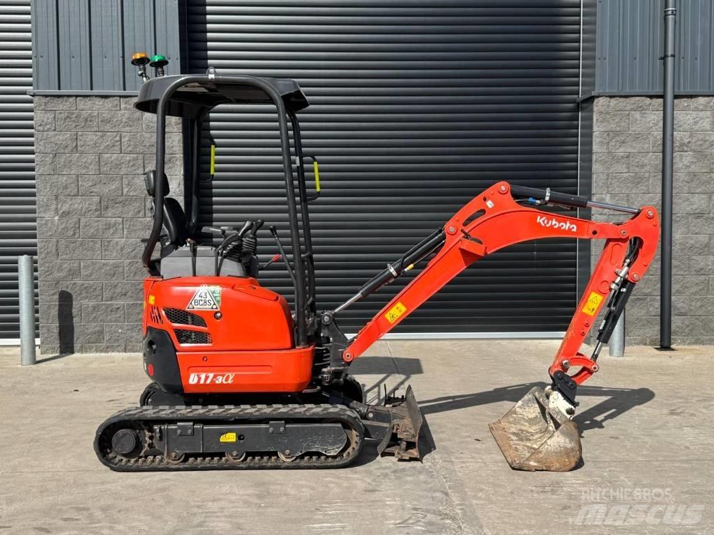 Kubota U 17-3a Mini bagri <7t