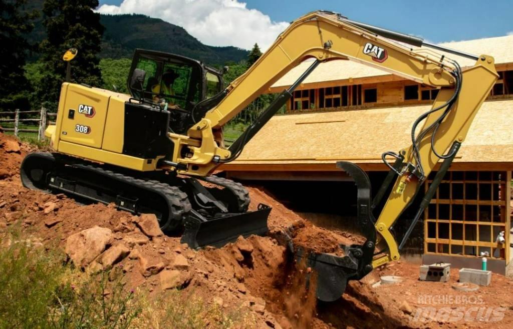 CAT 308 E CR UTHYRES Midi bagri 7t – 12t