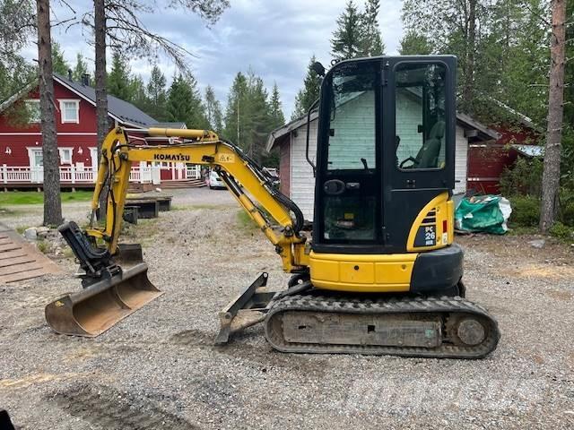 Komatsu PC26MR-3 Mini bagri <7t