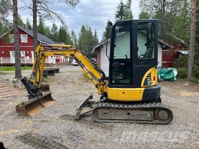 Komatsu PC26MR-3 Mini bagri <7t