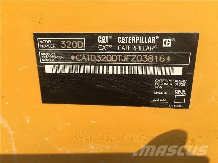 CAT 320 D Bagri goseničarji