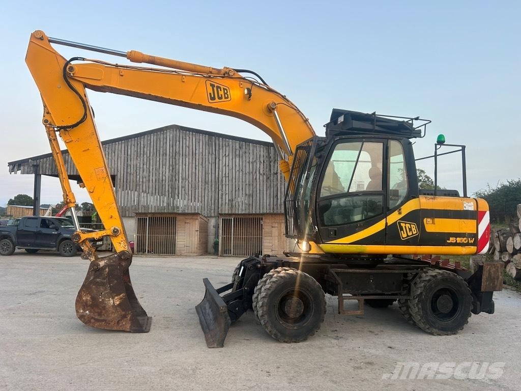 JCB JS 160 W Bagri na kolesih