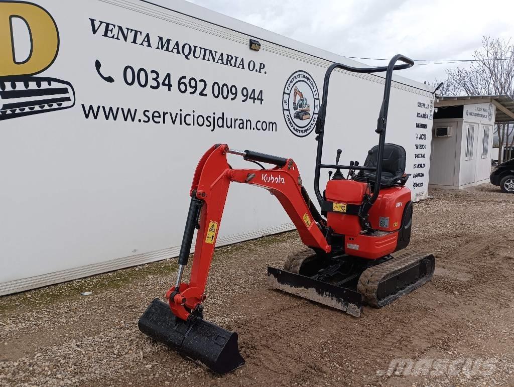 Kubota U 10 Mini bagri <7t