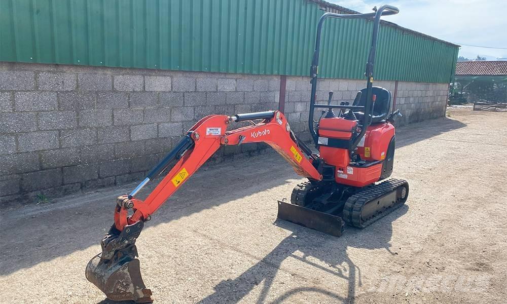 Kubota K 008-3 Mini bagri <7t