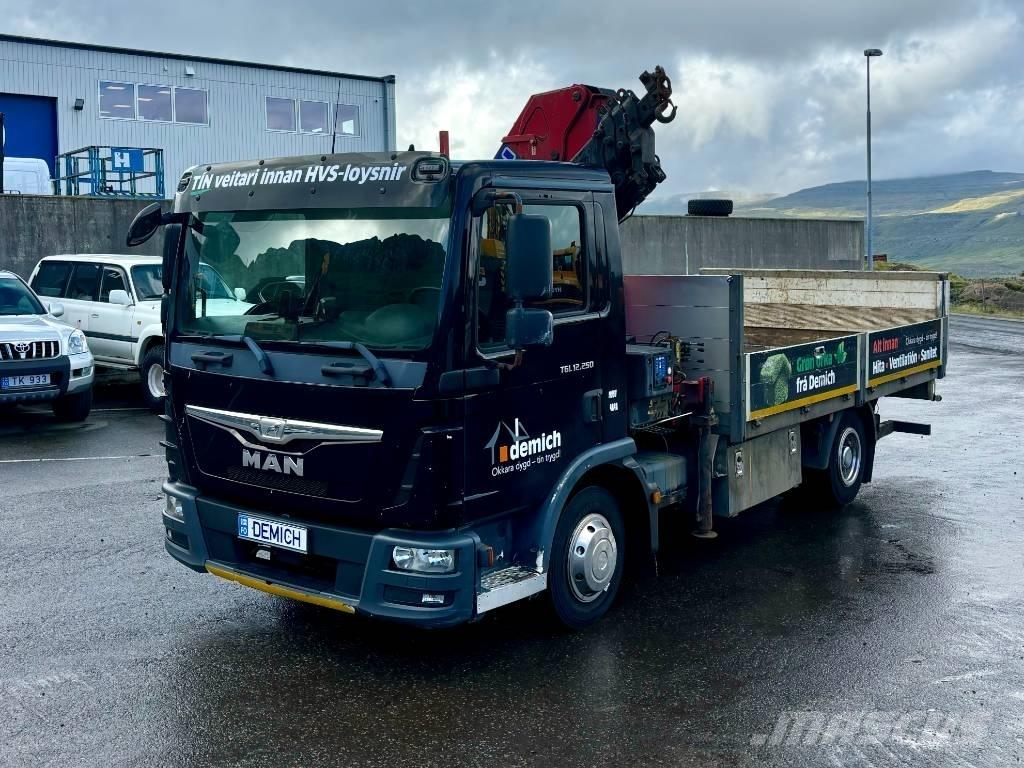 MAN TGL 12.250 Tovornjaki z žerjavom