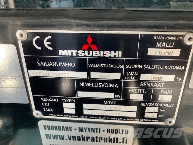 Mitsubishi FD35N Dizelski viličarji
