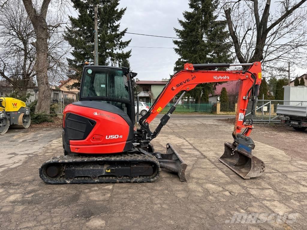 Kubota U 50-5 Mini bagri <7t