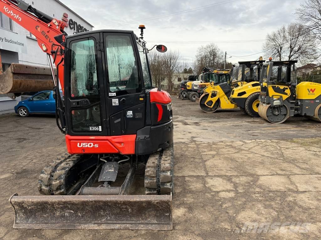 Kubota U 50-5 Mini bagri <7t