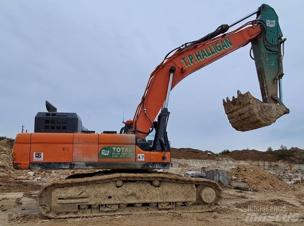 Doosan DX 420 LC Bagri goseničarji