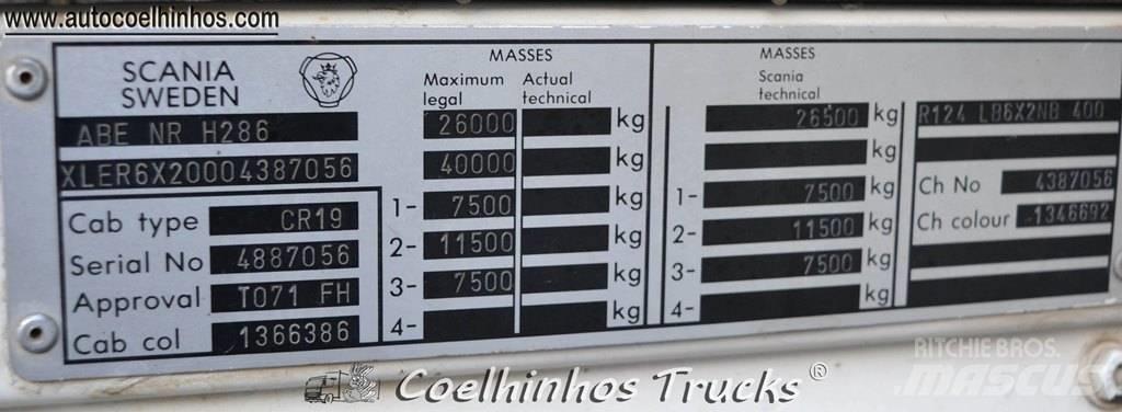 Scania 124L 400 Tovornjaki-šasije