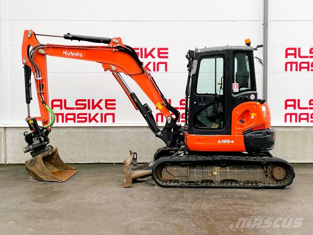 Kubota U 55-4 Mini bagri <7t