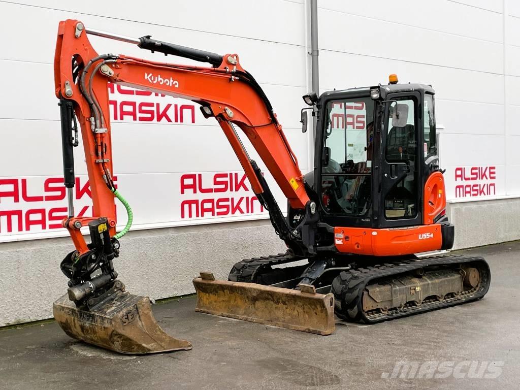 Kubota U 55-4 Mini bagri <7t