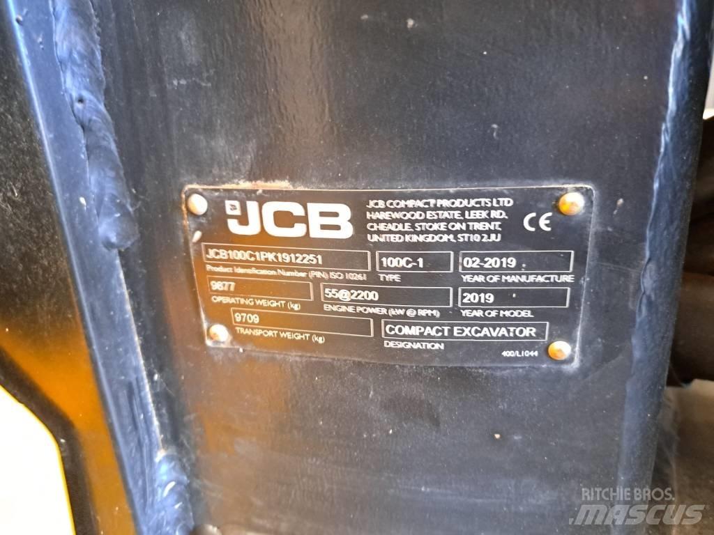 JCB 100 C-1 Midi bagri 7t – 12t