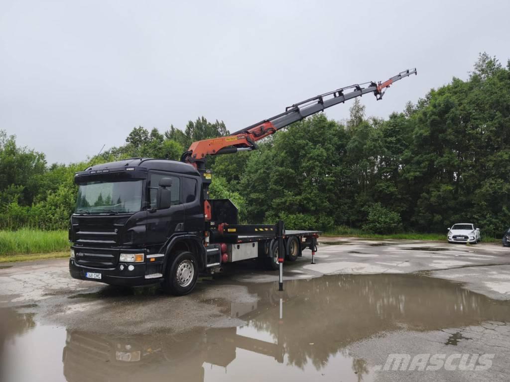 Scania P 420 Tovornjaki z žerjavom