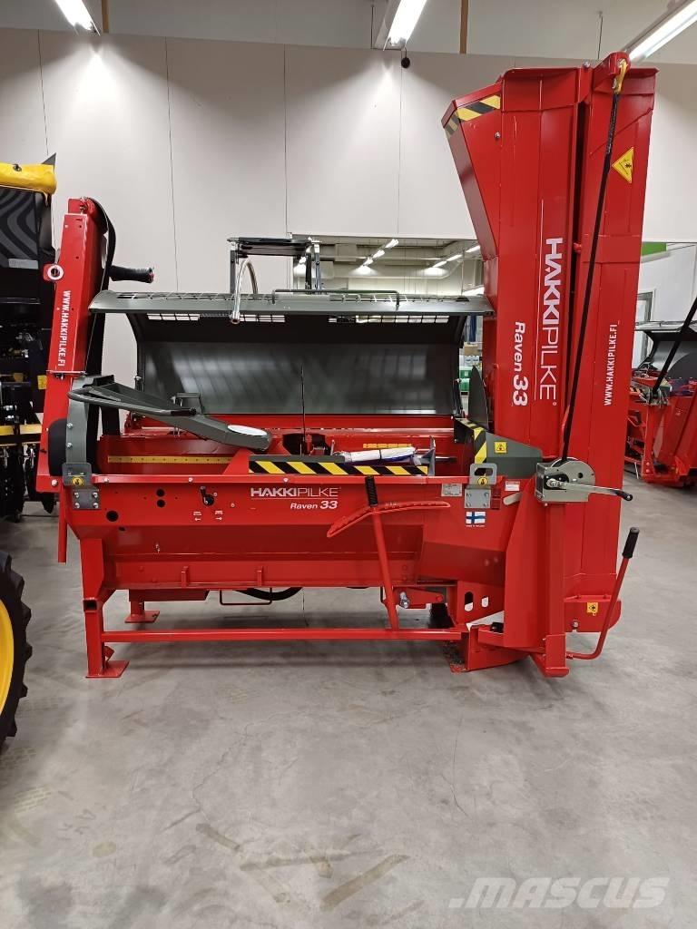 Hakki Pilke 33 Raven Cepilniki, lesni drobilci, in žage