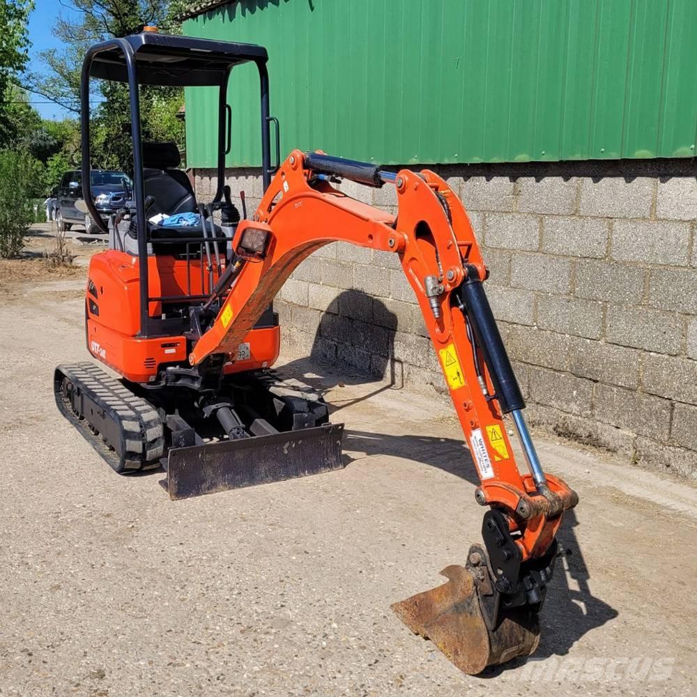 Kubota U17-3a Mini bagri <7t
