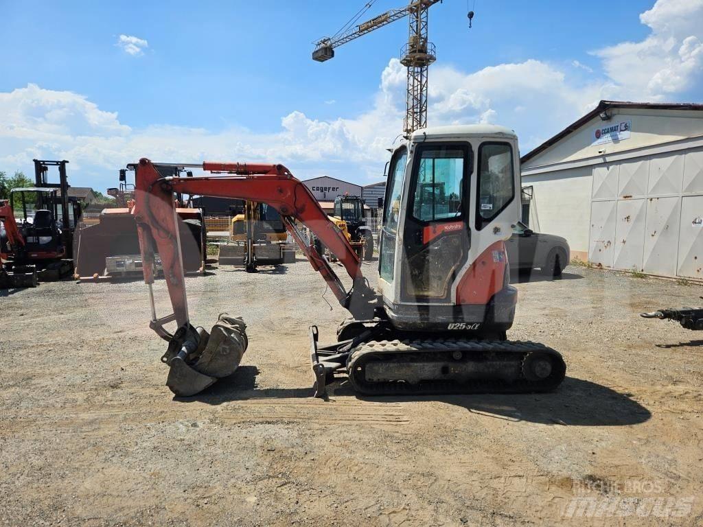 Kubota U 25 Mini bagri <7t