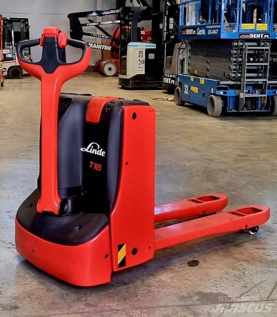 Linde T 16 UNUSED Električni nizko dvižni viličar