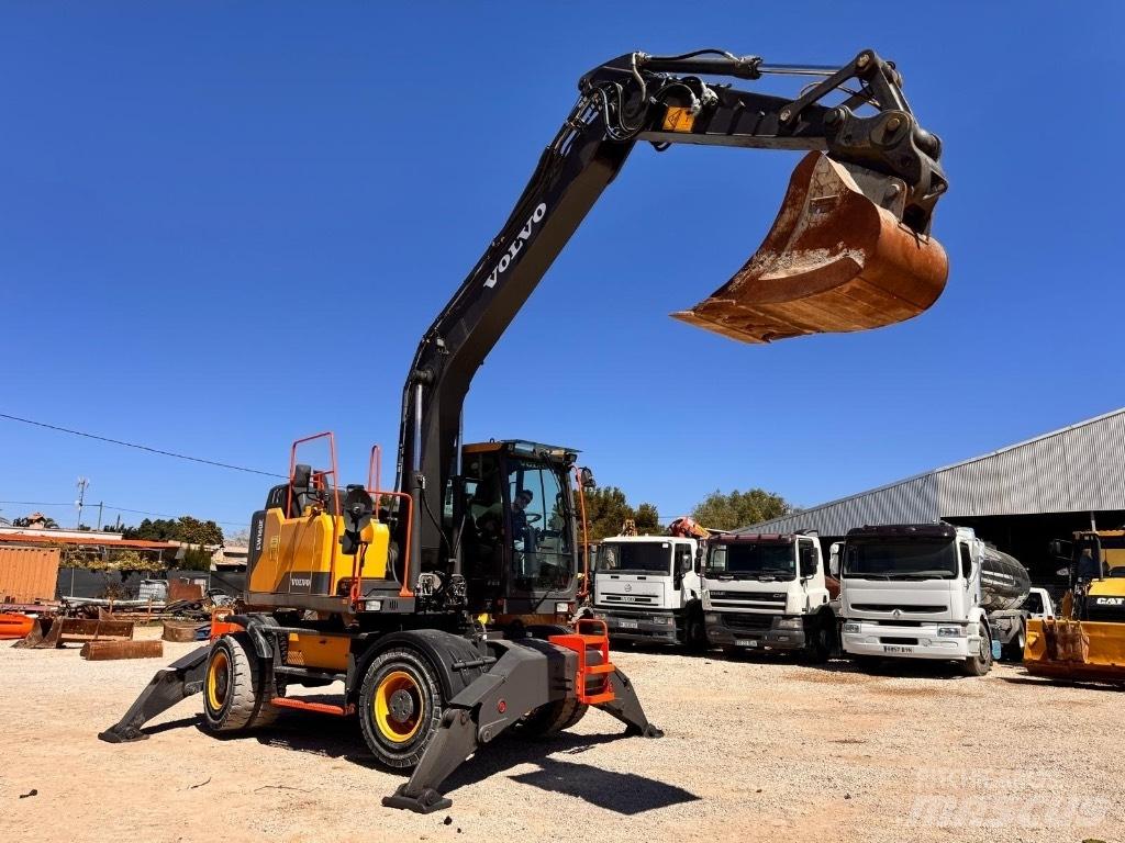 Volvo EW 160 E Bagri na kolesih