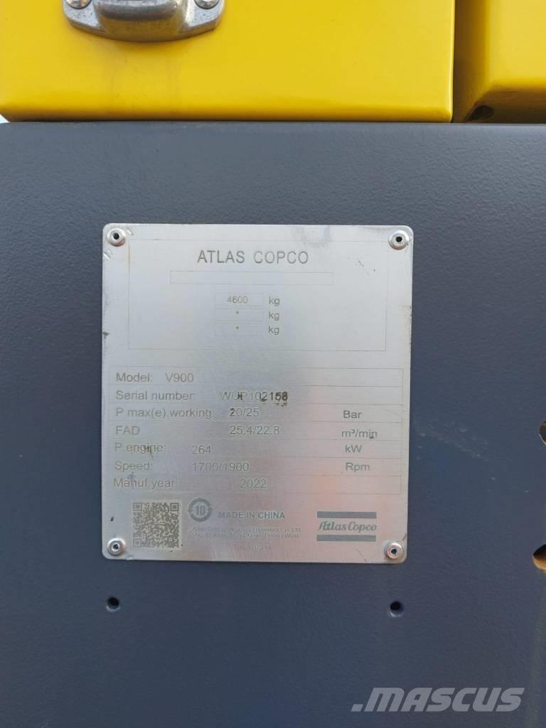 Atlas Copco V900 Kompresorji