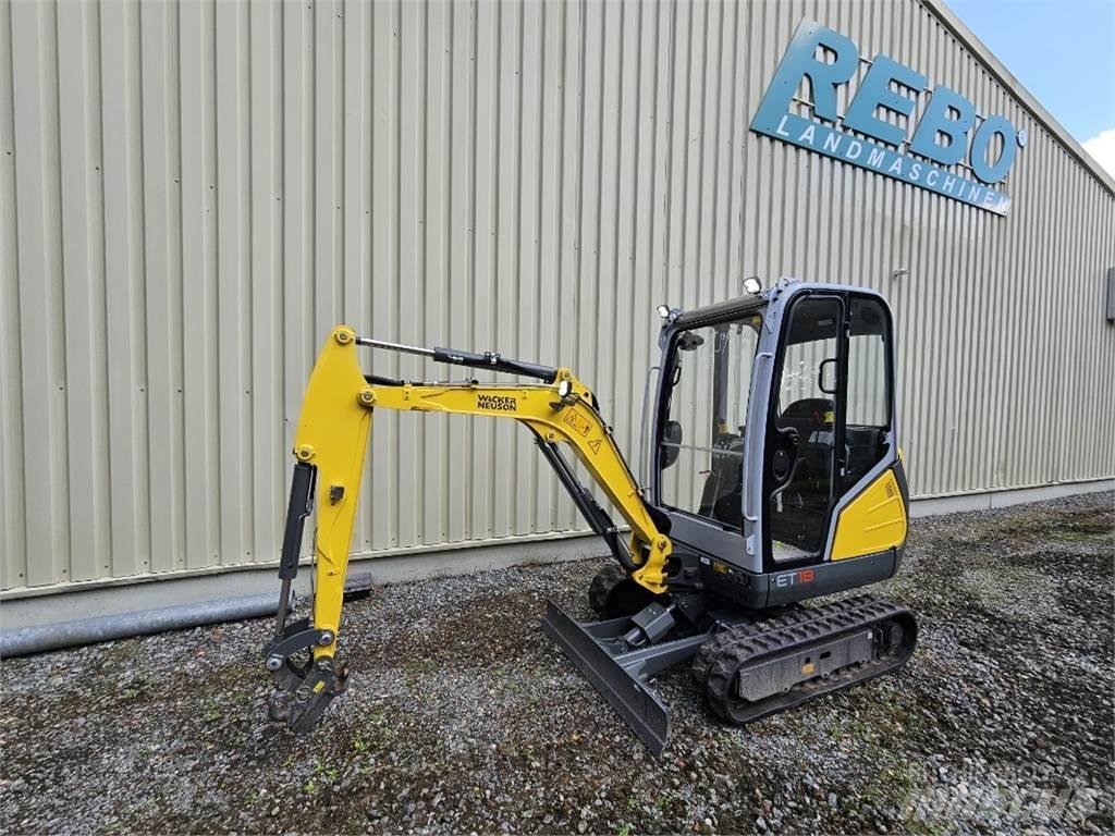 Wacker ET 18 Mini bagri <7t