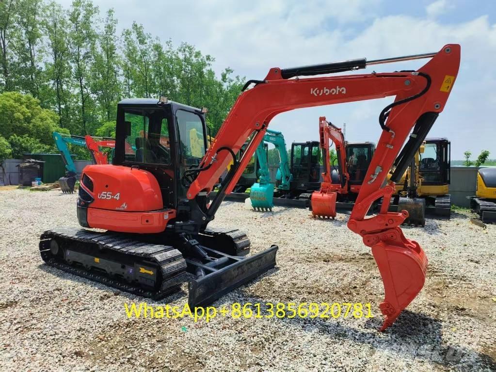 Kubota U 55-4 Mini bagri <7t