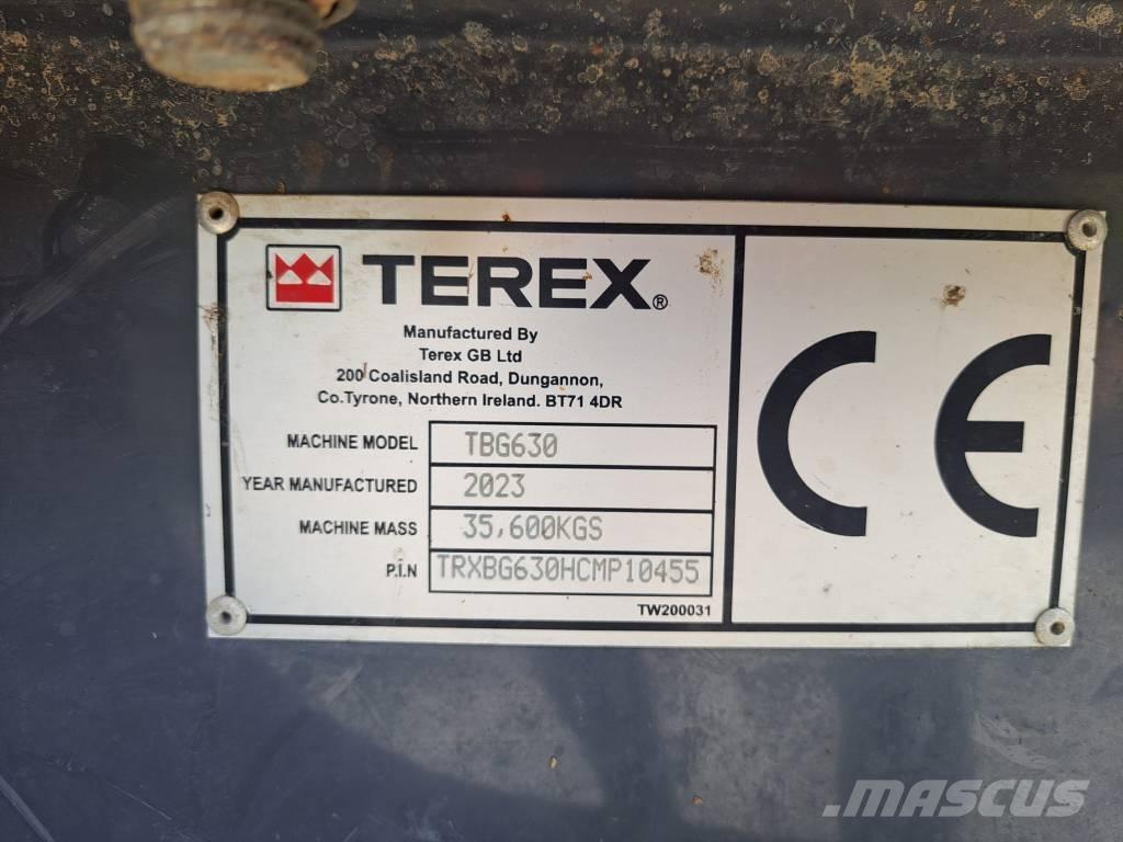 Terex Ecotec TBG 630 Stroji za razrez odpada
