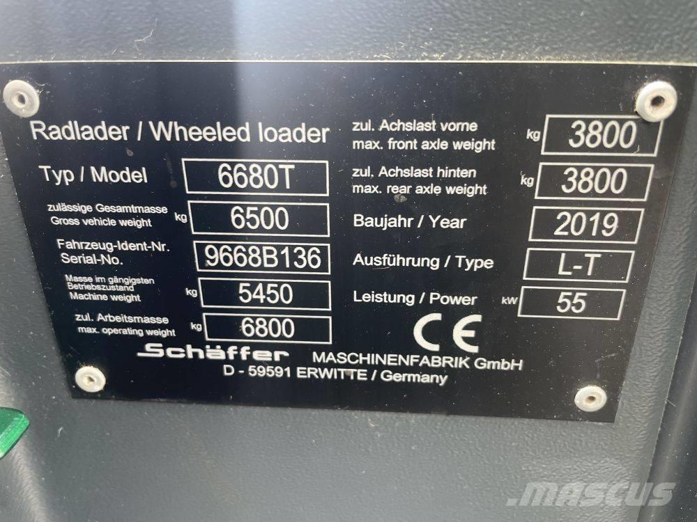 Schäffer 6680T Kmetijski teleskopski nakladalci