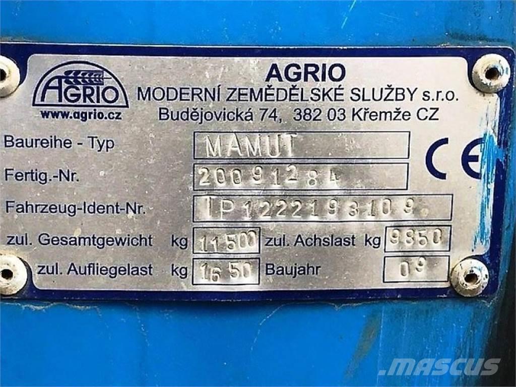 Agrio MAMUT 6036 Vlečne škropilnice