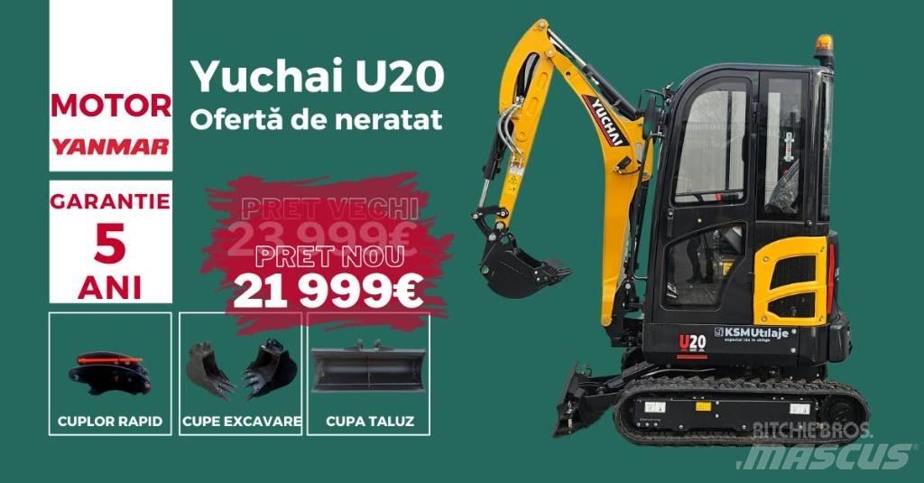 Yuchai U20 Mini bagri <7t