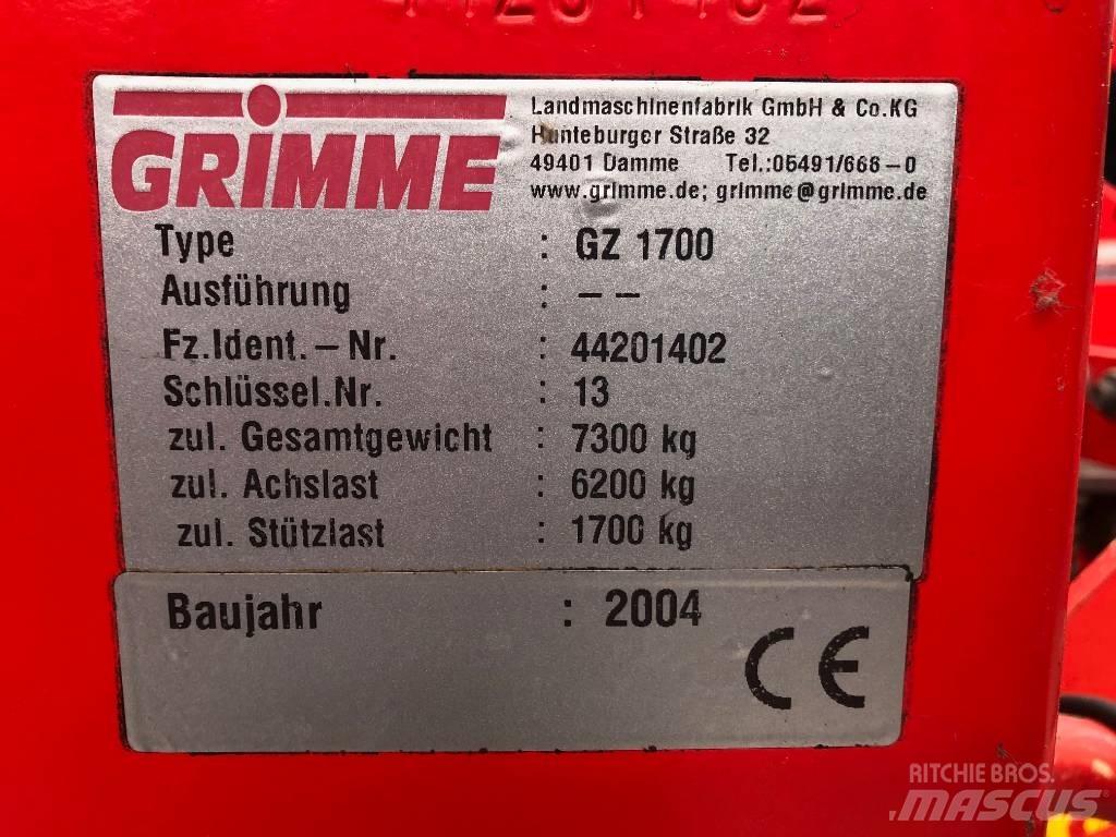 Grimme GZ 1700 Stroji za žetje krompirja