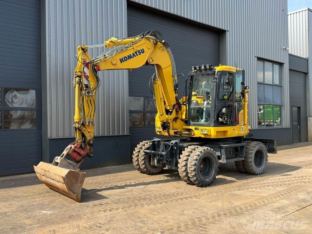 Komatsu PW118MR-11 Bagri na kolesih
