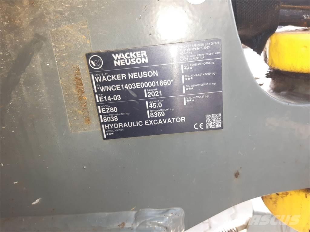 Wacker Neuson EZ80 Bagri goseničarji