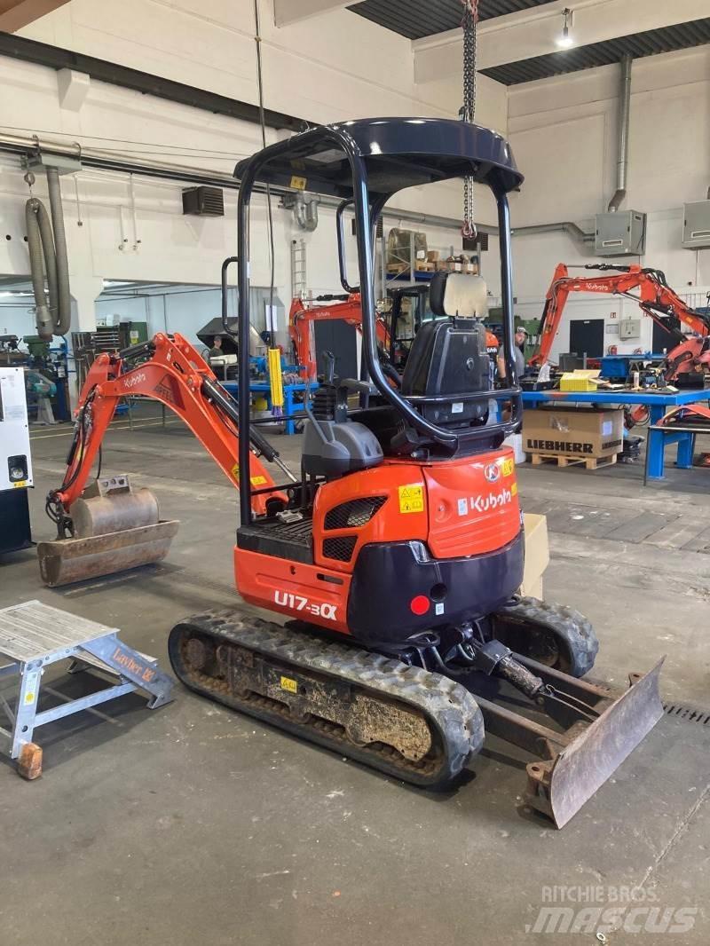 Kubota U17-3 Mini bagri <7t