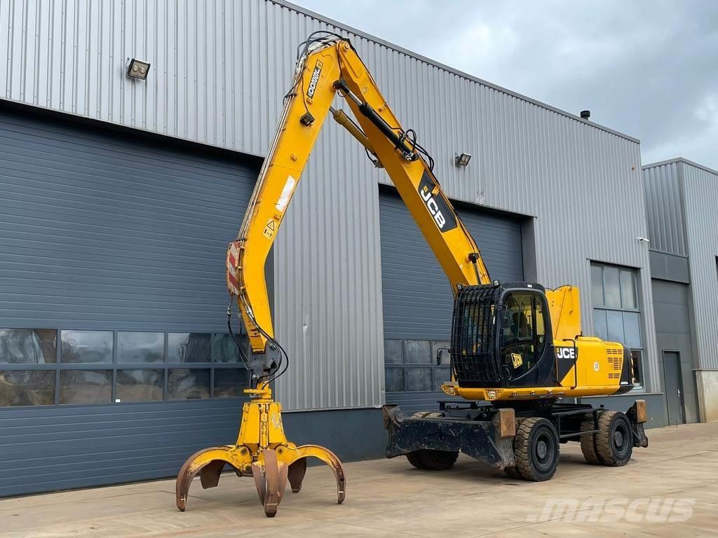 JCB JS200W Bagri za prekladanje primarnih/sekundarnih surovin