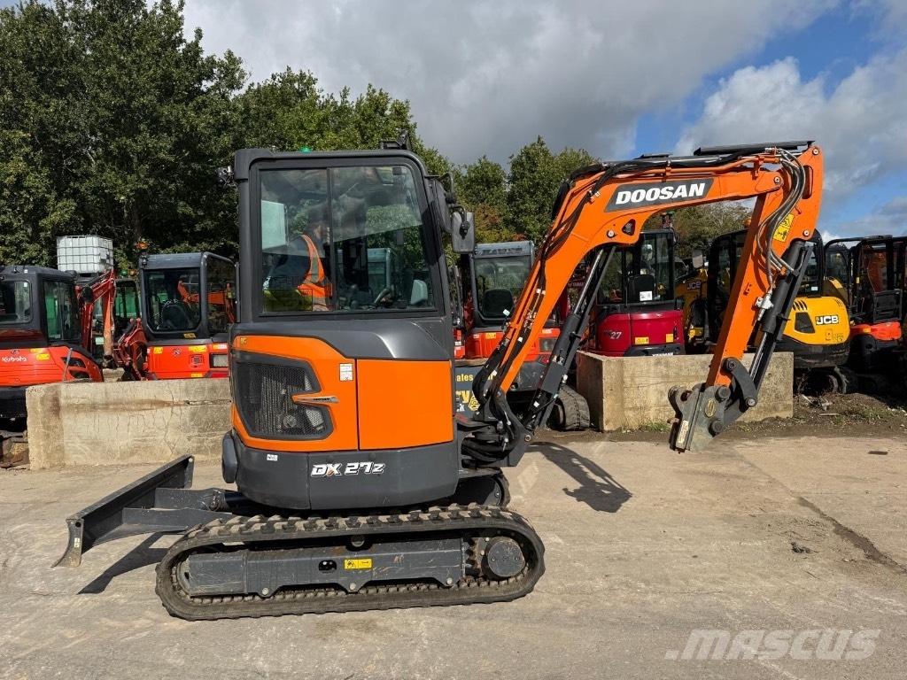 Doosan DX27Z-7 Mini bagri <7t