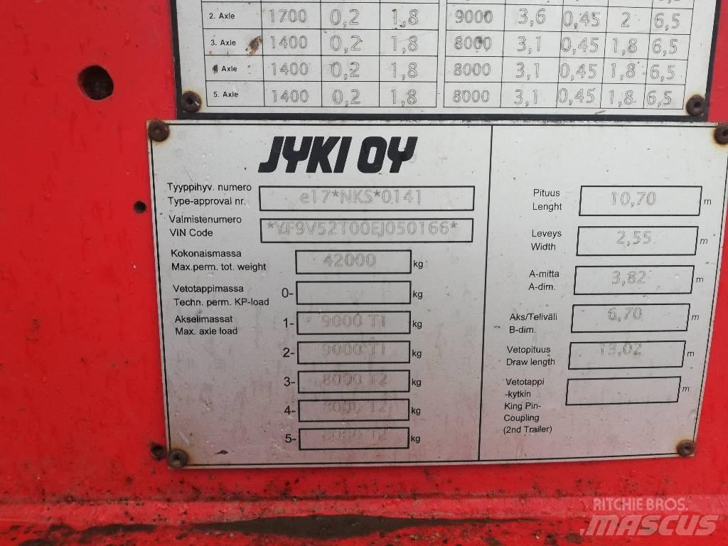 Jyki V52-T00 Prikolice za hlode